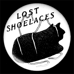 Lost Shoelaces Button