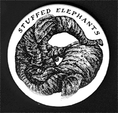 Stuffed Elephants Button
