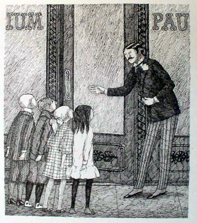 Original Art by Edward Gorey from Goreybooks.com