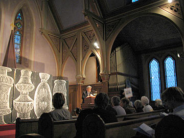 Auction in the church