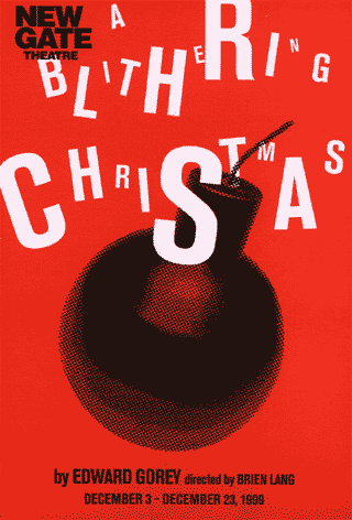 Blithering Christmas Announcement Card at the New Gate
