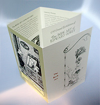 Top view of brochure