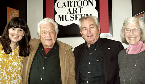 Peter Neumeyer and friends at San Francisco's Cartoon Art Museum Oct 15, 2011