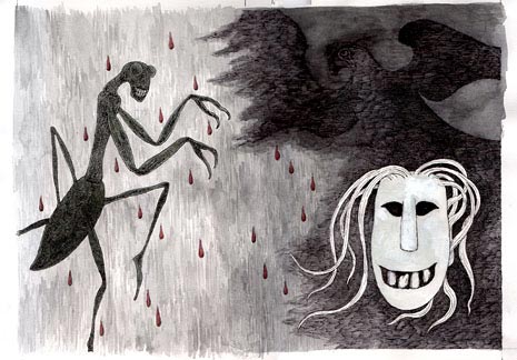 Original Art by Edward Gorey from Gotham Book Mart