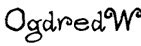 OgdredWeary font